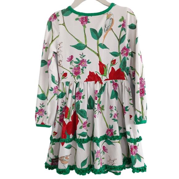 Matilda Jane Make Believe Woodland Wonders Dress Girls 4 Long Sleeve Christmas - Picture 3 of 15